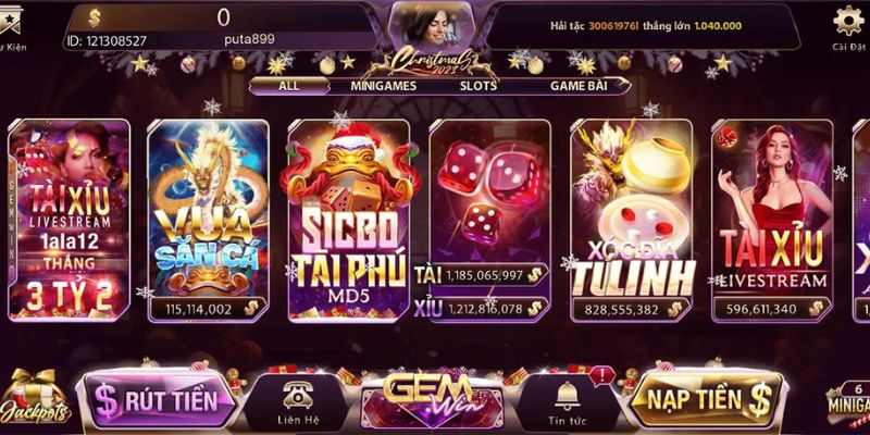 Đăng ký Gemwin trải nghiệm ngay các phiên bản game mini